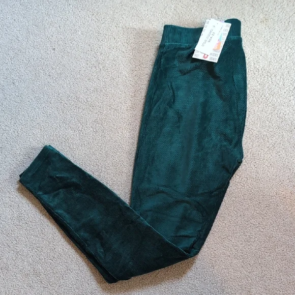 Green Corduroy Pants - Picture 1 of 2